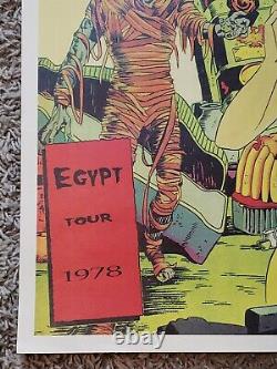 Grateful Dead 2nd Printing 1978? Egypt Tour 1978? Rare Piece and Excellent Cond