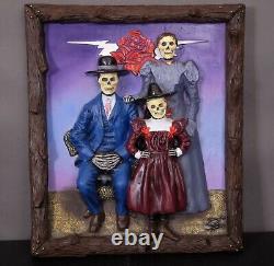 Grateful Dead 3D Stanley Mouse Dead Family Vintage Wall Art Sculpture Rare