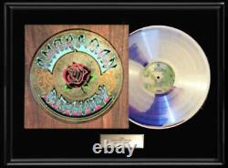 Grateful Dead American Beauty White Gold Silver Platinum Tone Record Lp Rare