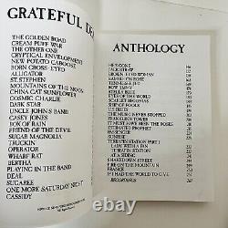Grateful Dead Anthology Vol 1 & 2 Book Paperback Lot RARE Music Rock Songbook