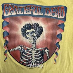 Grateful Dead Aoxomoxoa 1982 Bertha Skull Roses Griffin Small RARE Two Sided