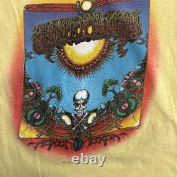 Grateful Dead Aoxomoxoa 1982 Bertha Skull Roses Griffin Small RARE Two Sided