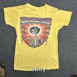 Grateful Dead Aoxomoxoa 1982 Bertha Skull Roses Griffin Small RARE Two Sided