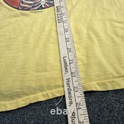 Grateful Dead Aoxomoxoa 1982 Bertha Skull Roses Griffin Small RARE Two Sided