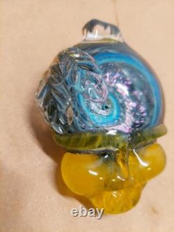 Grateful Dead Art Glass Infinity Pendant Very Rare No Chips Very Nice unbranded