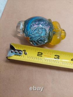 Grateful Dead Art Glass Infinity Pendant Very Rare No Chips Very Nice unbranded
