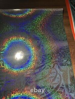 Grateful Dead Art Print Poster By Max Wesoloski RARE MIRROR FOIL 1/1 Garcia