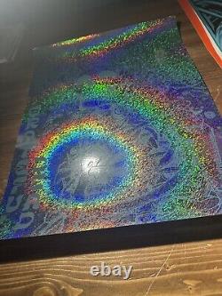 Grateful Dead Art Print Poster By Max Wesoloski RARE MIRROR FOIL 1/1 Garcia