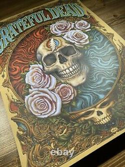 Grateful Dead Art Print Poster By N. C. Winters Rare Printers Proof 8/13 BNG
