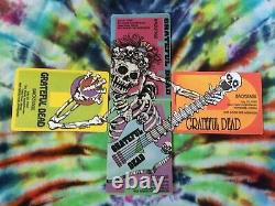 Grateful Dead Backstage Pass Puzzle 1990 Guitar Skeleton Last Brent Shows RaRe