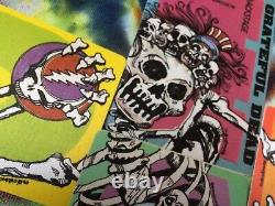 Grateful Dead Backstage Pass Puzzle 1990 Guitar Skeleton Last Brent Shows RaRe