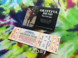 Grateful Dead Backstage Pass & Ticket HORSE Richfield OH 9/8/93 Unused RaRe