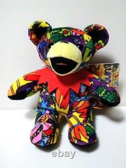 Grateful Dead Bear Limited Edition Bean Bear stuffed toy Size 7 inch Rare Used M