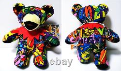 Grateful Dead Bear Limited Edition Bean Bear stuffed toy Size 7 inch Rare unused