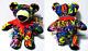 Grateful Dead Bear Limited Edition Bean Bear Stuffed Toy Size 7 Inch Rare Unused
