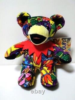 Grateful Dead Bear Limited Edition Bean Bear stuffed toy Size 7 inch Rare unused