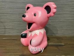 Grateful Dead Bear Piggy Bank Vintage H 25cm W 14cm D 15cm Color Pink Rare