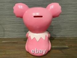Grateful Dead Bear Piggy Bank Vintage H 25cm W 14cm D 15cm Color Pink Rare