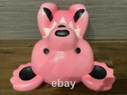 Grateful Dead Bear Piggy Bank Vintage H 25cm W 14cm D 15cm Color Pink Rare