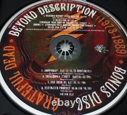 Grateful Dead Beyond Description Bonus Disc (1973 1989) from Box Set 2004 CD