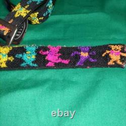 Grateful Dead Bison Designs Nylon Belt Medium 110cm Metal Buckle Rare