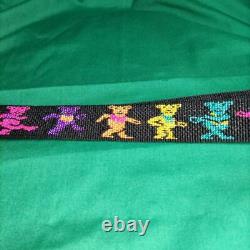 Grateful Dead Bison Designs Nylon Belt Medium 110cm Metal Buckle Rare