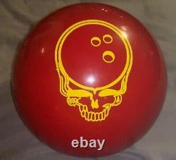 Grateful Dead Bowling Ball Undrilled Super Rare Vintage Skull Logo Elite