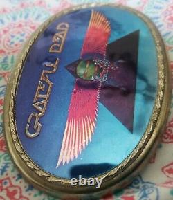Grateful Dead Buckle from 1977-78. Art made by KELLY. This is a very rare buckle