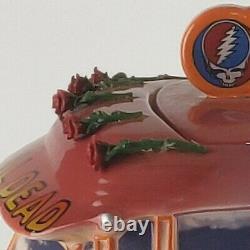 Grateful Dead Bus Cookie Jar, Vandor, Ceramic, RARE & COLORFUL #57