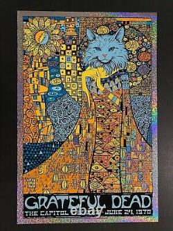 Grateful Dead Capitol Theatre 1970 Sparkle Foil by Todd Slater RARE #/50