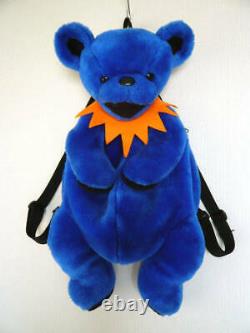 Grateful Dead Dancing Bear Backpack loyal blue Rare Animal Plush Toys Doll