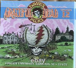 Grateful Dead Dave's Picks 12 Colgate University NY 11/4/1977 3CD Brand New Rare