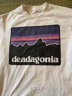 Grateful Dead Deadagonia Rare Patagonia Parody T-shirt Size M Band Tee