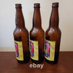 Grateful Dead Deadhead Draft Olde 4-20 Bottles Creston Brewing Set Of 3 Rare