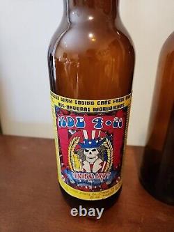 Grateful Dead Deadhead Draft Olde 4-20 Bottles Creston Brewing Set Of 3 Rare