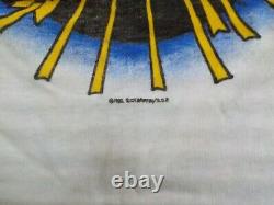 Grateful Dead Fall 1982 Rare Vintage Rick Griffin Smoking Skull T Shirt Large