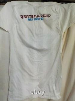 Grateful Dead Fall 1982 Rare Vintage Rick Griffin Smoking Skull T Shirt Large