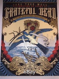 Grateful Dead Fare Thee Well Chicago Posters(3) Justin Helton Rare VIP Only