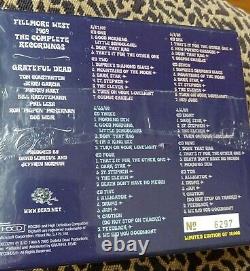 Grateful Dead Fillmore West 1969 The Complete Recordings, 11CD's, RARE, New
