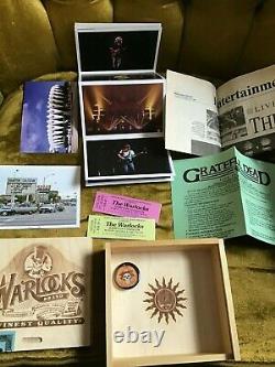 Grateful Dead Formally the Warlocks Box Set 10/8 & 9/1989 LIKE NEW GARCIA RARE