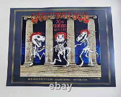 Grateful Dead GD50 Stanley Mouse Field Museum Poster Original RARE