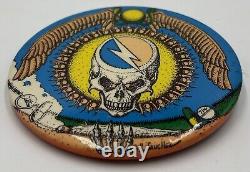 Grateful Dead Gill Sanchez RARE COLLECTABLE 1978 3 Pin Button Badge