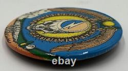 Grateful Dead Gill Sanchez RARE COLLECTABLE 1978 3 Pin Button Badge