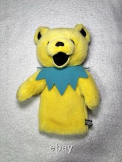 Grateful Dead Golf Club Head Cover Yellow Bear Winning Edge Designs SUPER RARE