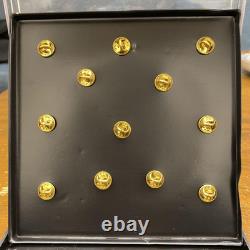 Grateful Dead Grateful Dead Bean Bear EDITION ONE Pin Badge Set of 12 Rare