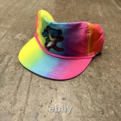 Grateful Dead Hat Vintage 1990s Nylon Deadstock Rare Jerry Garcia 420