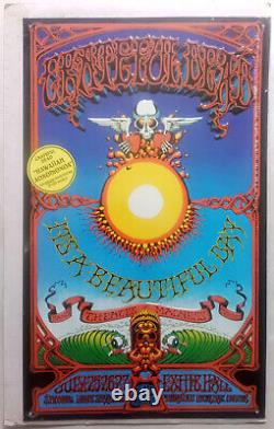 Grateful Dead Hawaiian Aoxomoxoa Metal Sign Poster Psychedelic Rick Griffin RARE