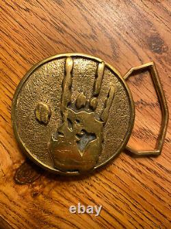 Grateful Dead Jerry Garcia Hand Belt Buckle Rare Not Owsley Limited Edition