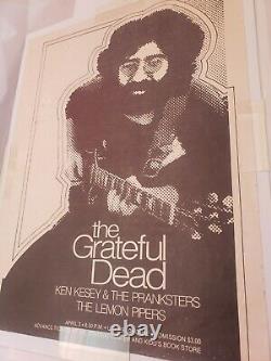 Grateful Dead/ Ken Kesey & Marry Pranksters very rare to see on same ad. 11×8