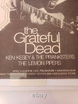 Grateful Dead/ Ken Kesey & Marry Pranksters very rare to see on same ad. 11×8